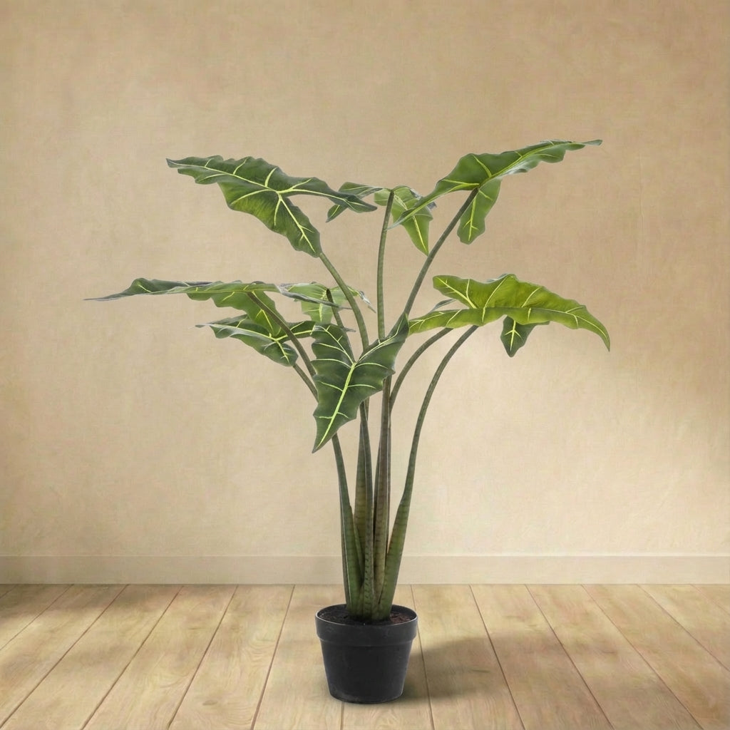 Alocasia plante artificielle (h100cm / Ø14cm)