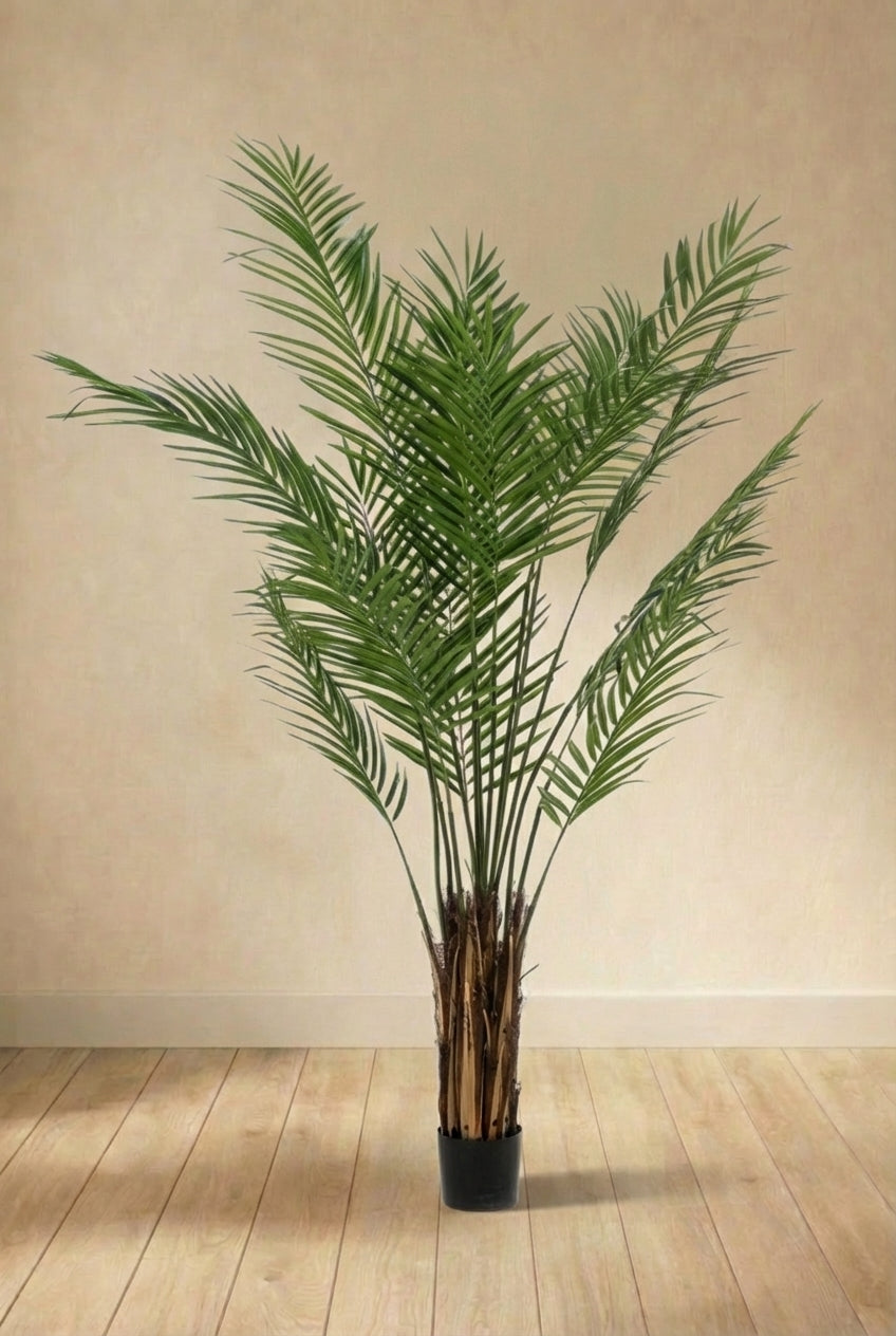 Areca Lutescens plante artificielle (h180cm / Ø17cm)