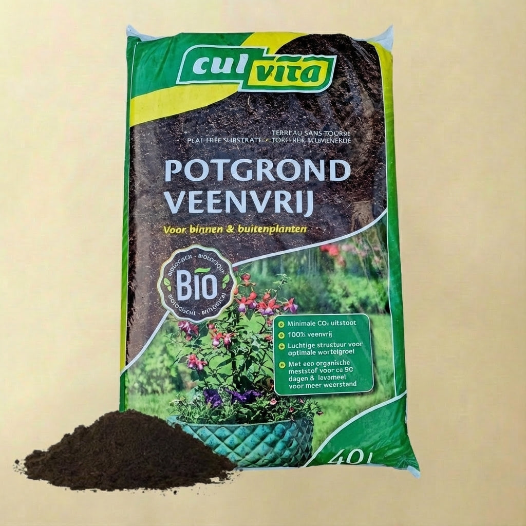 Terreau biologique sans tourbe - 40L