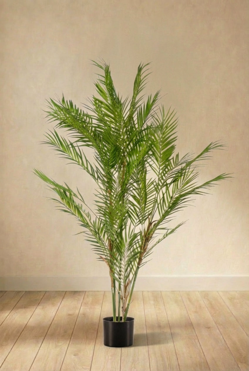 Chamaedorea Elegans plante artificielle (h120cm / Ø12cm)