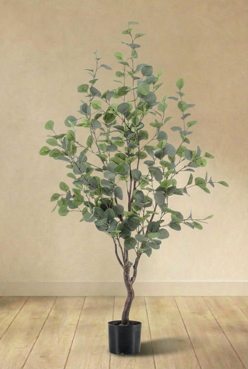 Eucalyptus plante artificielle (h120cm / Ø14cm)