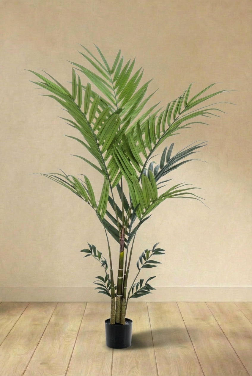 Palmier Kentia plante artificielle (h150cm / Ø12cm)