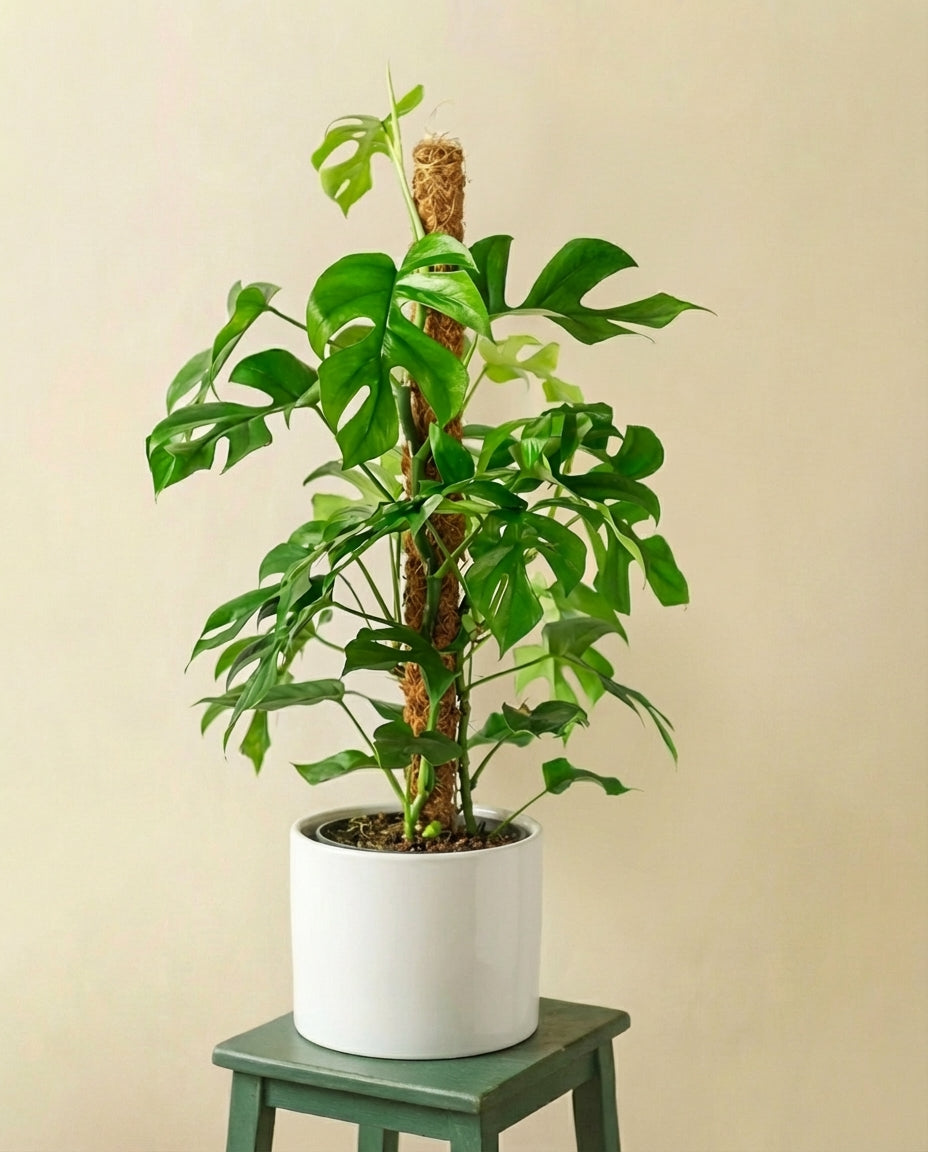 Monstera Minima sur tuteur
