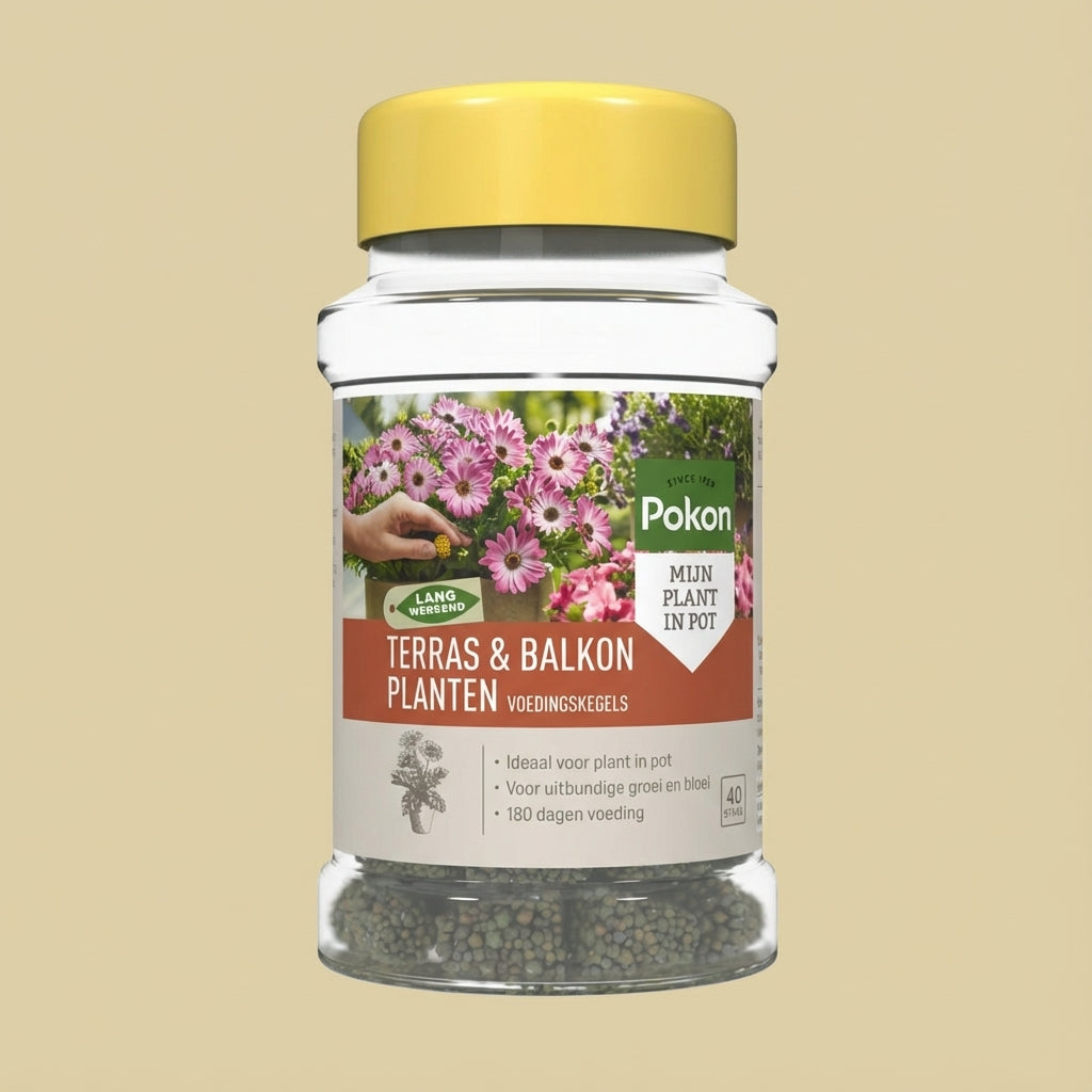Cônes nutritionnels pour plantes de terrasse et balcon - 40 pièces