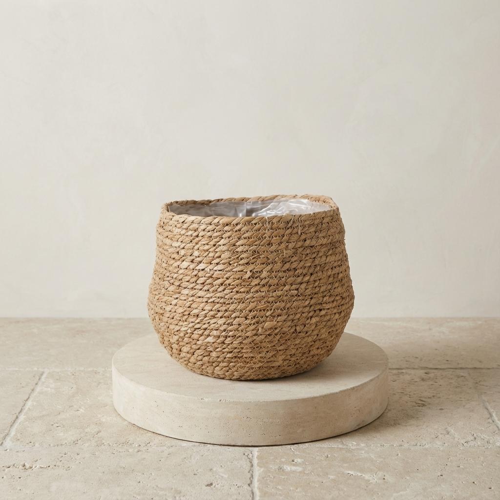 Panier marron (h24cm / Ø26cm)