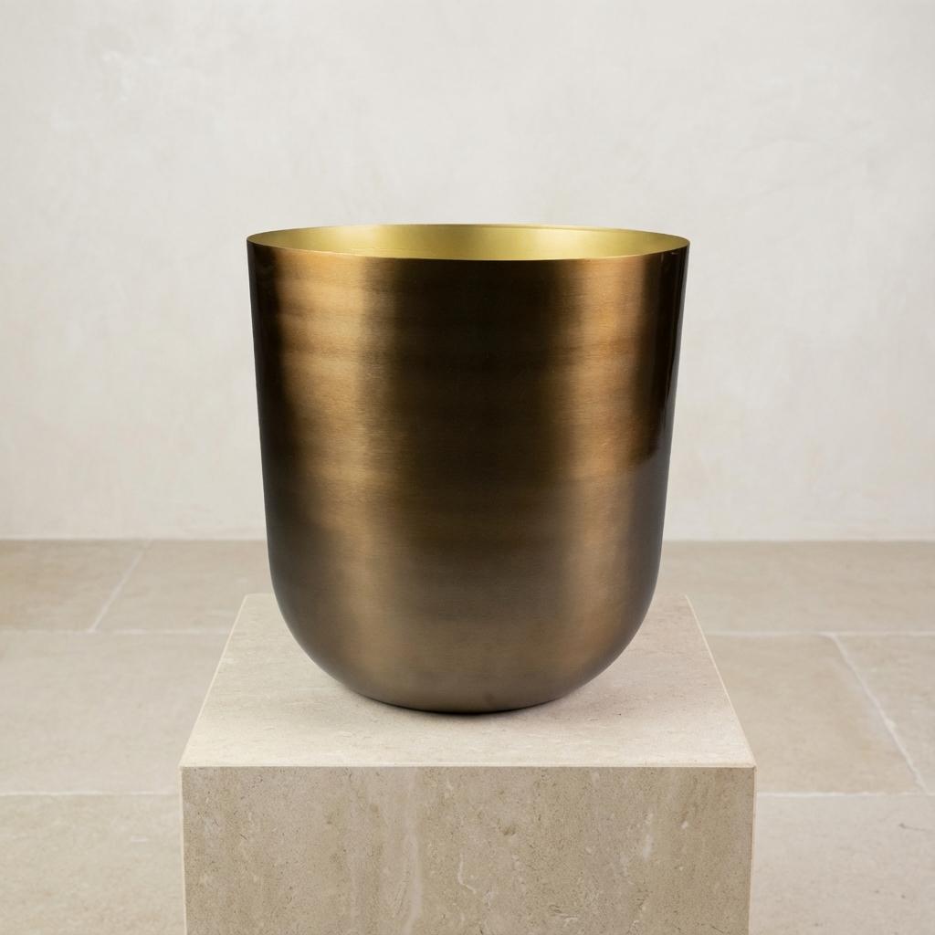 Cache-pot doré (d20cm)