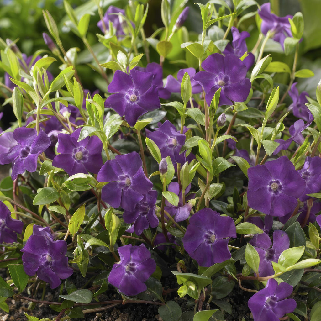Petite Pervenche 'Atropurpurea' (lot de 6)
