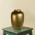 Vase doré (d25cm / h35cm)